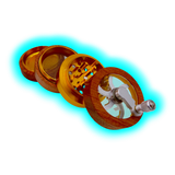 Headchef Woodsman Grinder Gold 62mm