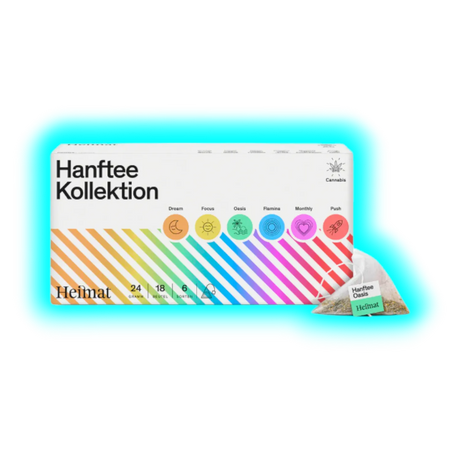 Heimat Hanftee Kolektion 6 Sorten
