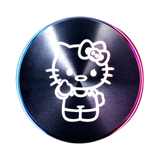 Hello Kitty Aluminium Grinder Black 4Parts 50mm
