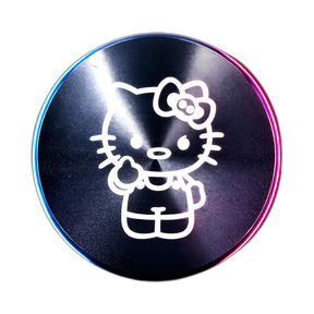 Hello Kitty Aluminium Grinder Black 4Parts 50mm