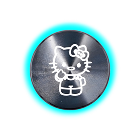 Hello Kitty Aluminium Grinder Black 4Parts 50mm