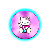 Hello Kitty Aluminium Grinder Bong Violet 4Parts 50mm