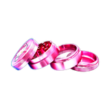 Hello Kitty Aluminium Grinder Peace Pink 4Parts 50mm