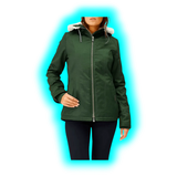 Hemp Hoodlamb Jacke Classic Dark Army Lady L