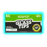Hemper Glass Filter Tips 6mm 5pcs