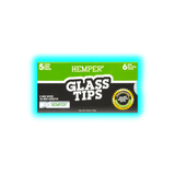 Hemper Glass Filter Tips 6mm 5pcs