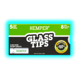 Hemper Glass Filter Tips 8mm 5pcs