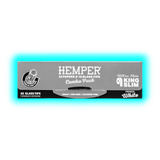 Hemper Papers and 7mm Glass Tips Combo Pack White