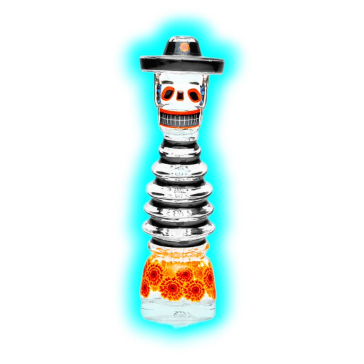 Hemper Puffco Peak Top - Dia de los Muertos 14cm