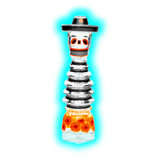 Hemper Puffco Peak Top - Dia de los Muertos 14cm