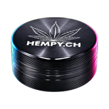 Hempy Aluminium Grinder Black 2 Parts 50mm