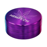 Hempy Aluminium Grinder Purple 2 Parts 50mm
