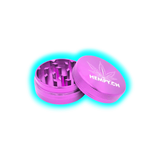 Hempy Aluminium Grinder Purple 2 Parts 50mm