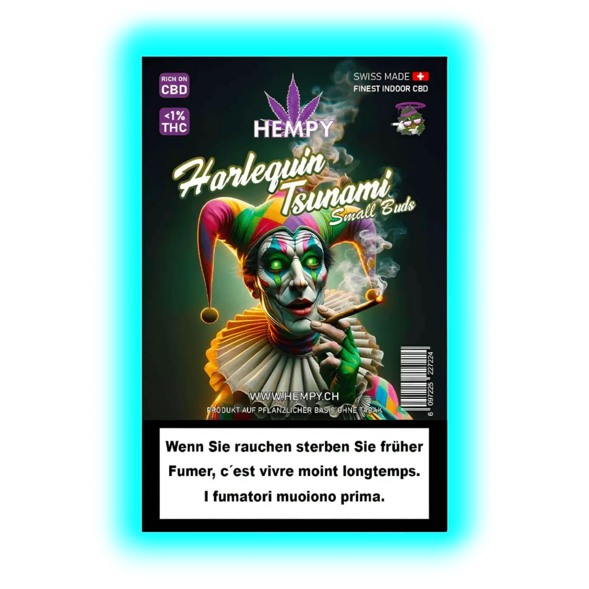 Hempy Harlequin Tsunami Indoor Small Buds 3.0 25gr