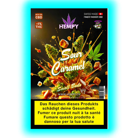 Hempy Sour Caramel Indoor Small Buds 25g