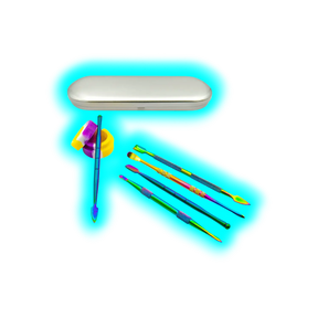 High Grade Stainless Steel Silicone Dab Tool Set