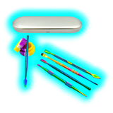 High Grade Stainless Steel Silicone Dab Tool Set