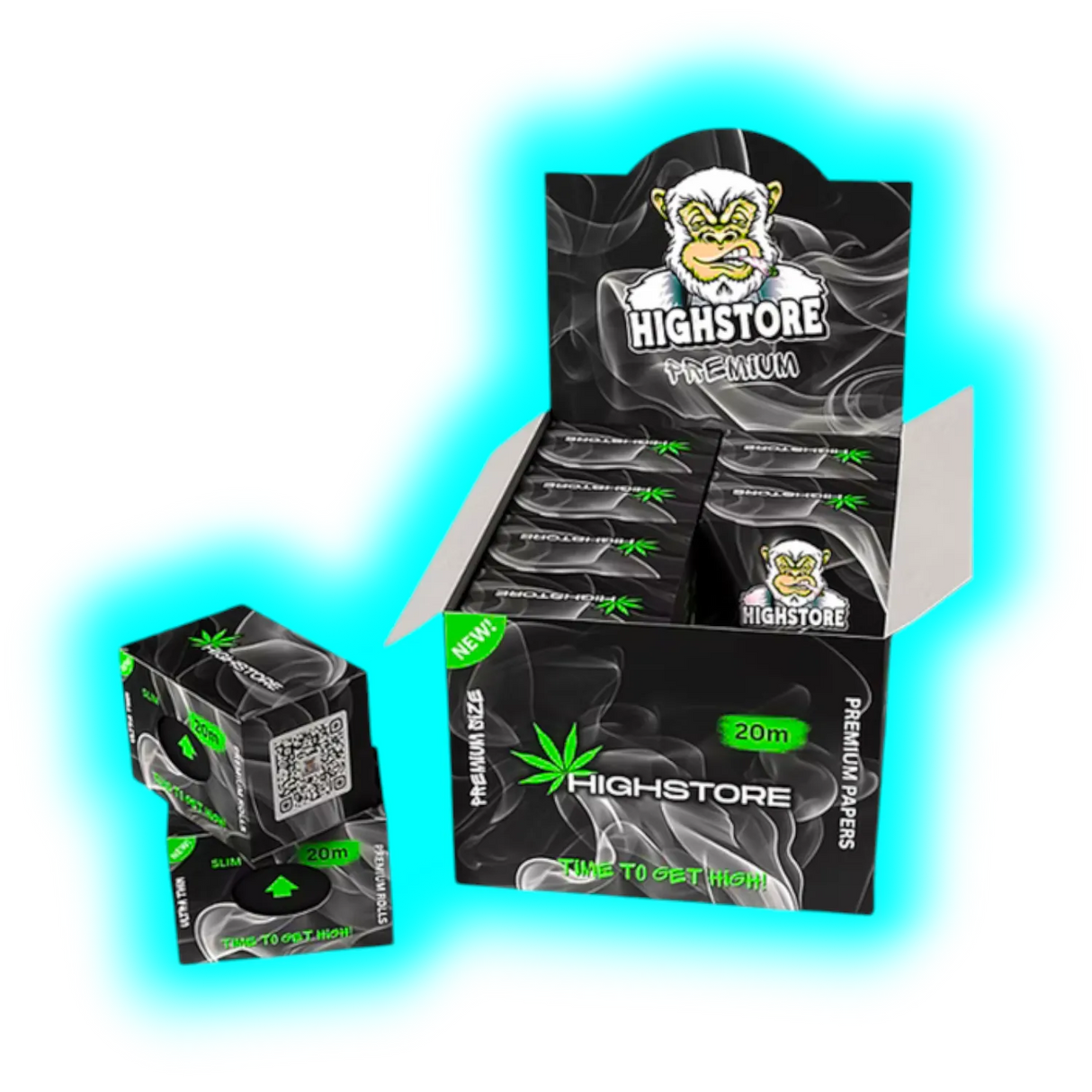 Highstore Premium Smoking Rolls 20m Box 16pcs
