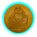 Holz Grindern Hell Buddha
