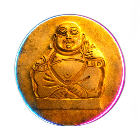 Holz Grindern Hell Buddha