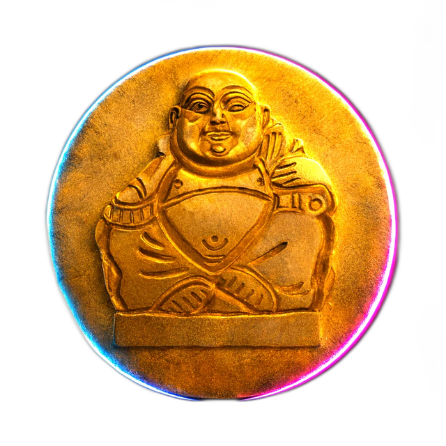 Holz Grindern Hell Buddha