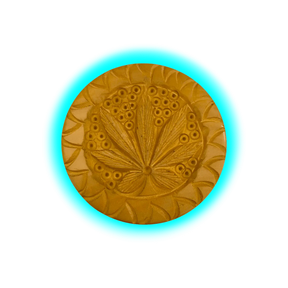 Holz Grindern Hell Leaf