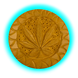 Holz Grindern Hell Leaf