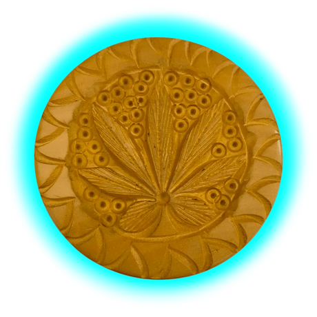 Holz Grindern Hell Leaf