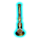 HoneyCump Bubbler Farbig Blau Gerade