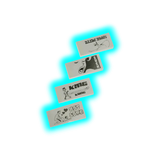 Hot Flip Book Filter Tips Box - 20 Booklets
