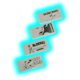 Hot Flip Book Filter Tips Box - 20 Booklets