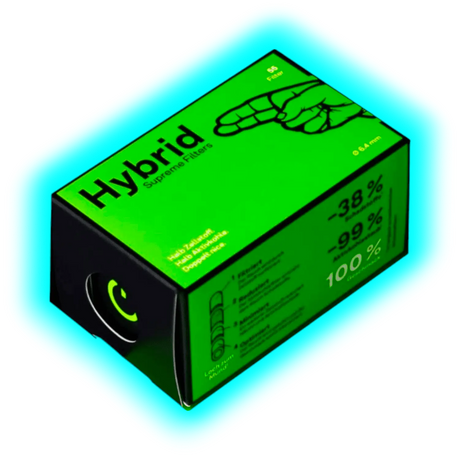 Hybrid Supreme Filter 6.4mm 55pcs