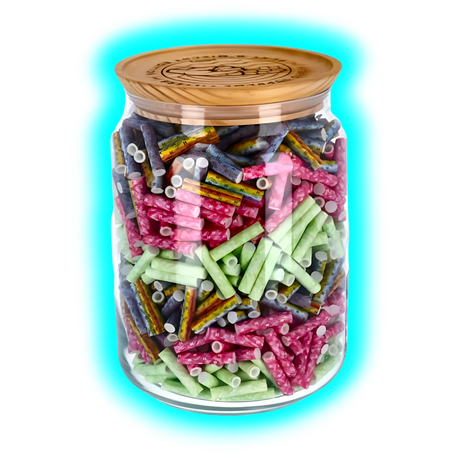 Hybrid Supreme Filter Bunt Gmischt 6.4mm 1000pcs Glass