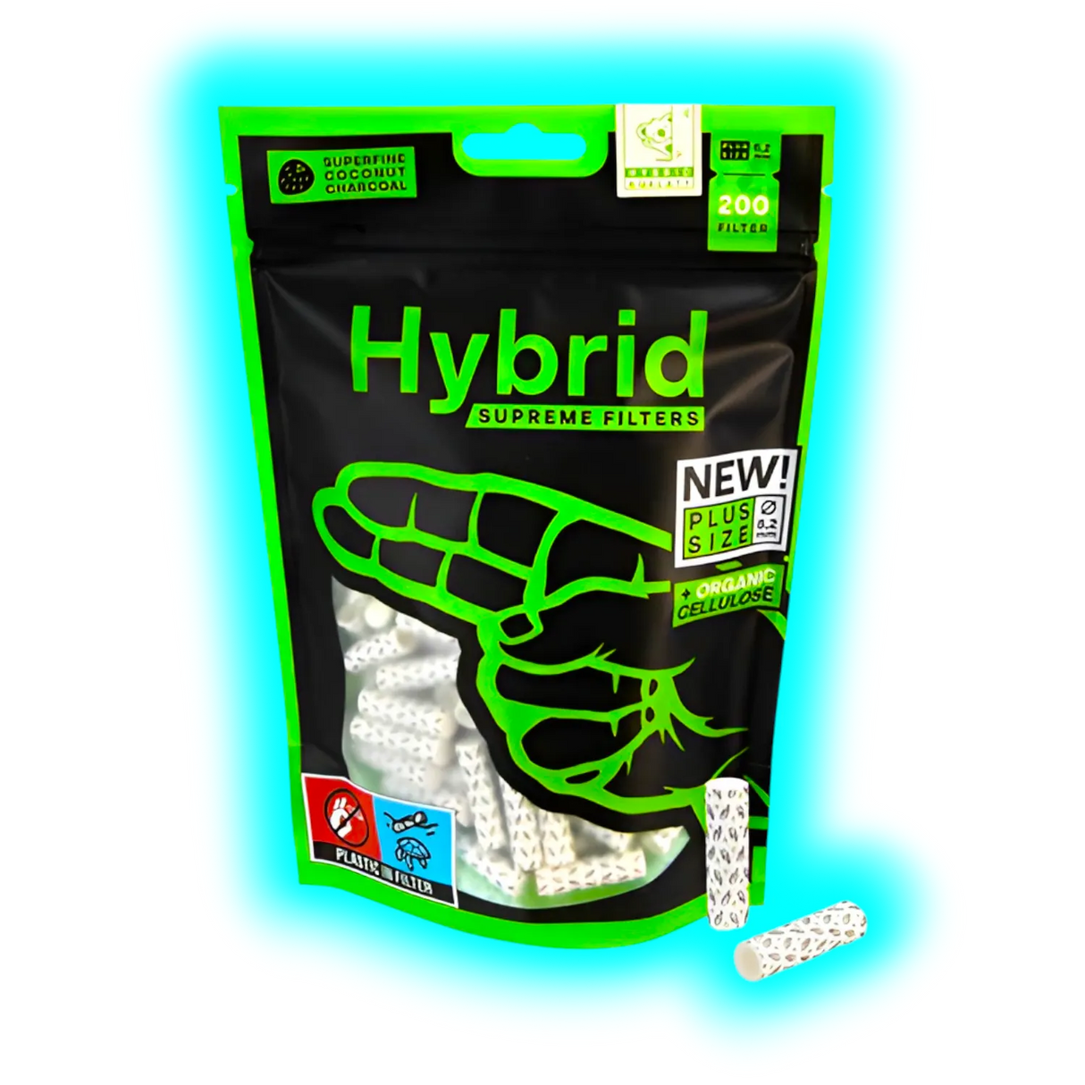 Hybrid Supreme Filter Plus Size 8.2mm 200pcs