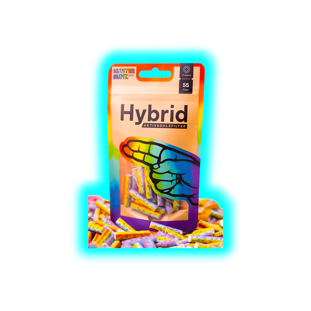 Hybrid Supreme Filter Special Edition Kunter Bunt 6.4mm 55pcs