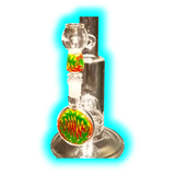 Inverted Showerhead Bubbler Farbig Grün Gerade