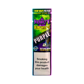 Juicy Jays Hemp Wraps Purple Waves