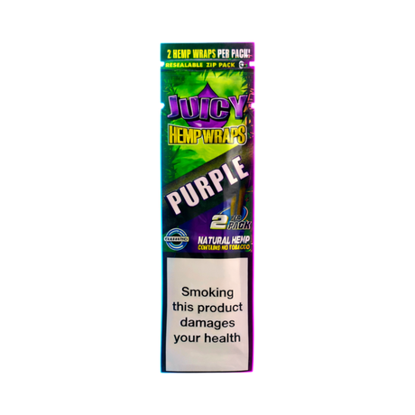 Juicy Jays Hemp Wraps Purple Waves