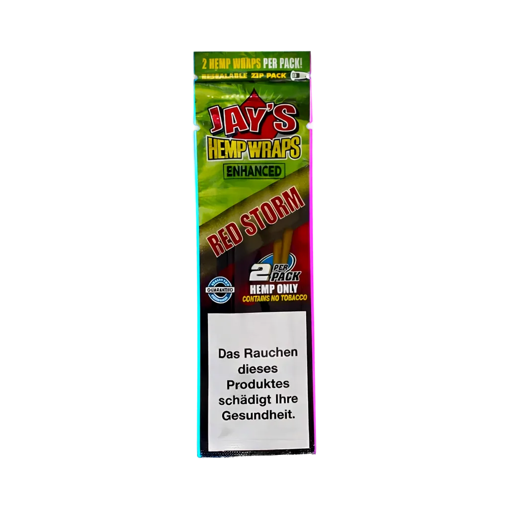 Juicy Jays Hemp Wraps Red Storm