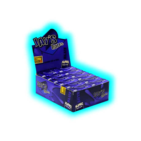 Juicy Jay's Rolls Blue Non-Flavored Box