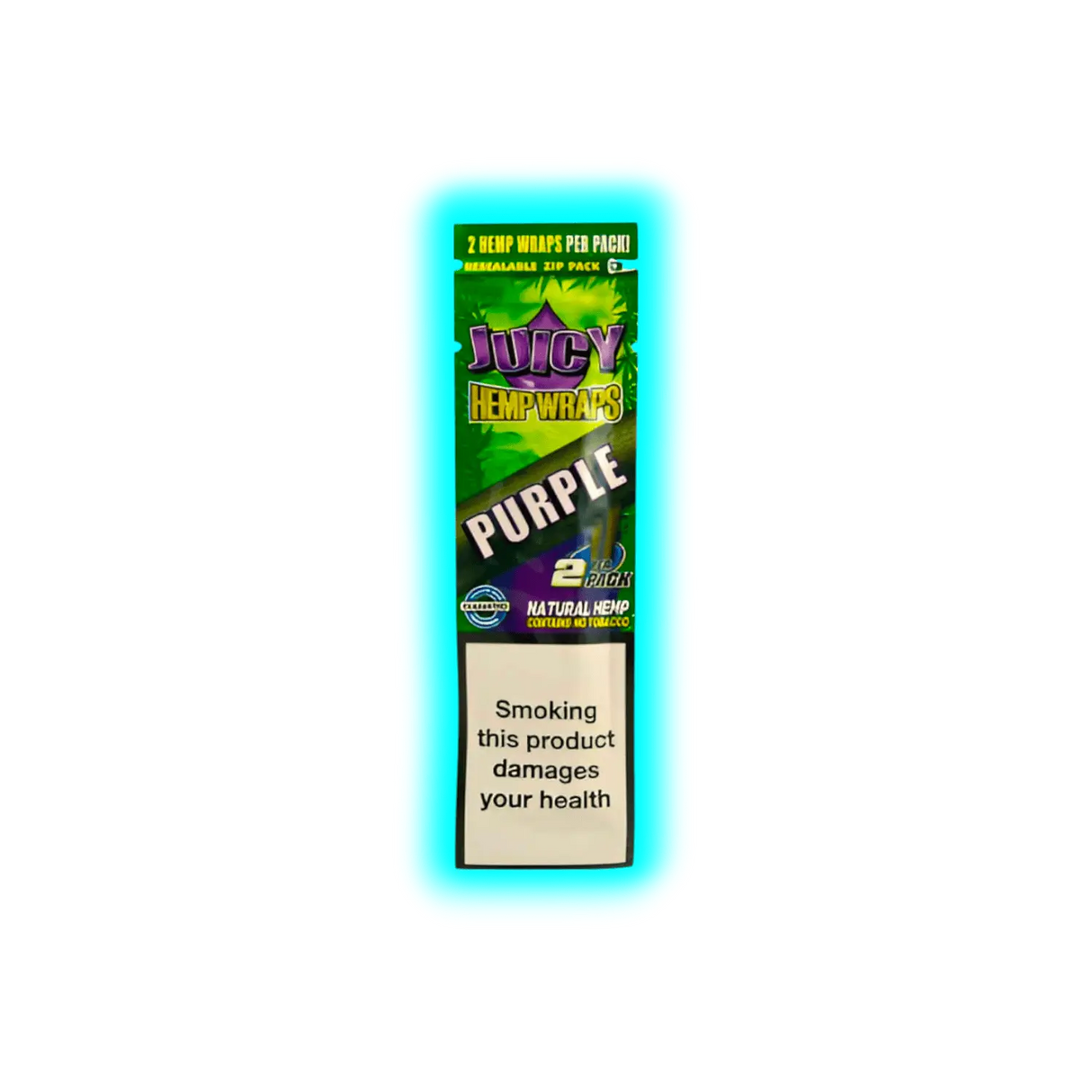 Juicy Jays Hemp Wraps Purple Waves