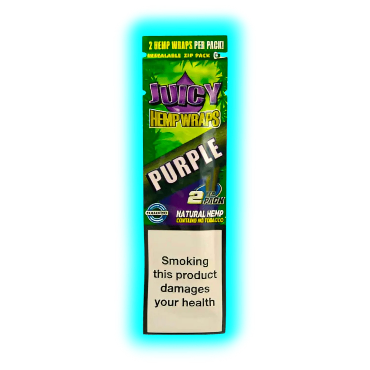 Juicy Jays Hemp Wraps Purple Waves