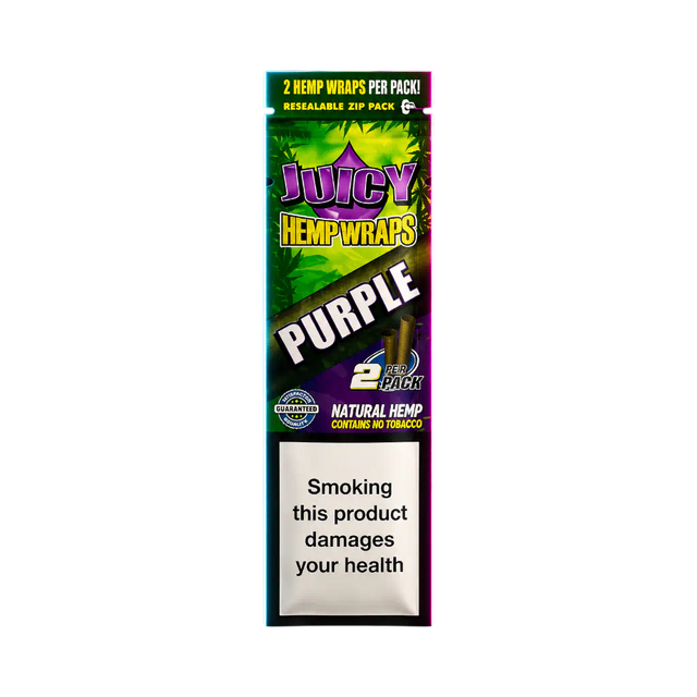 Juicy Jays Hemp Wraps Purple