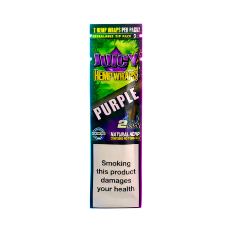Juicy Jays Hemp Wraps Purple Waves
