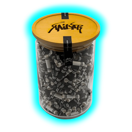 Kailar Aktivkohlefilter 5.9mm Black White 500pcs