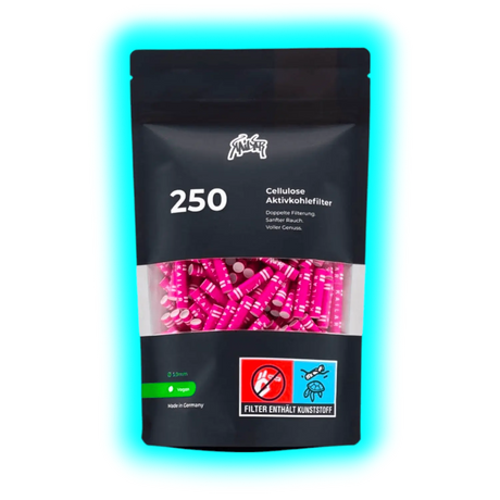 Kailar Aktivkohlefilter 5.9mm Pink 250pcs