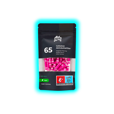 Kailar Aktivkohlefilter 5.9mm Pink 65pcs