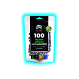 Kailar Aktivkohlefilter 9mm Black White 100pcs