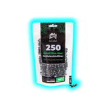 Kailar Star Aktivkohlefilter 5.9mm Black 250pcs