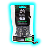 Kailar Star Aktivkohlefilter 6mm Black 65pcs